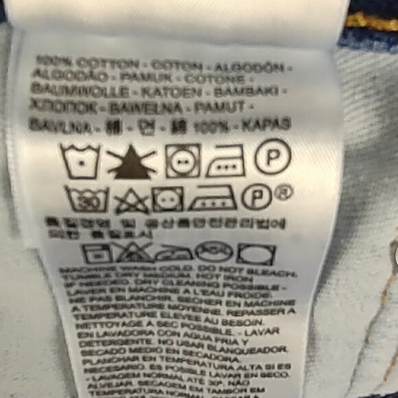 Levi 550 Men's 100% Cotton Blue Jeans Size 48X30 - Picture 10 of 10